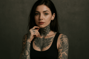 Tattooed AI Sex Robot
