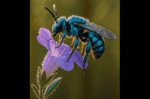 Rare Blue Bee Rediscovered in Florida After 4 Years