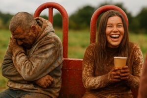 Unique Mud-Throwing Ritual Adds Fun & Weddings